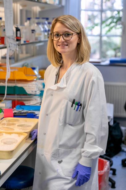 Iliana Georgana in laboratorio