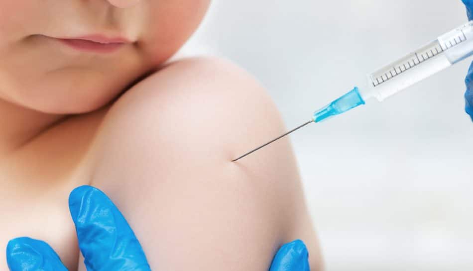 Vaccine done in childhood