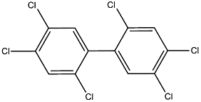 Figura 4 - Struttura chimica dei policlorobifenili (PCB) - [Credit: biomonitoring.ca.gov]