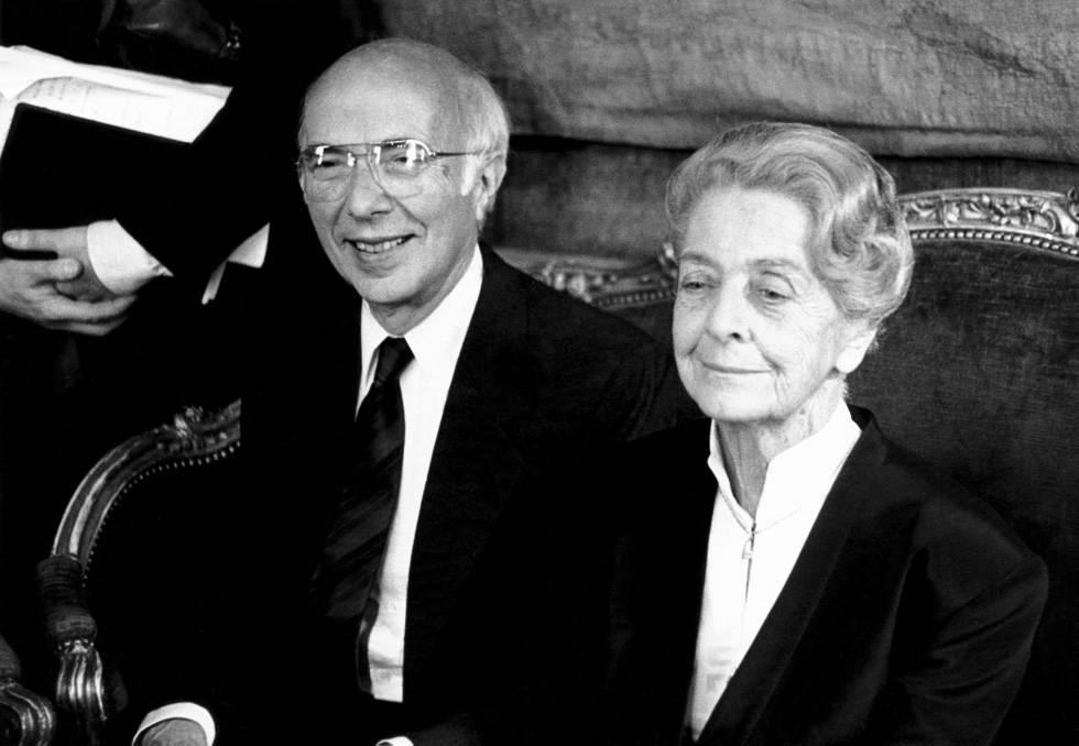 Renato Dulbecco e Rita Levi Montalcini