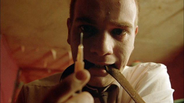 Scena tratta dal film "Trainspotting"