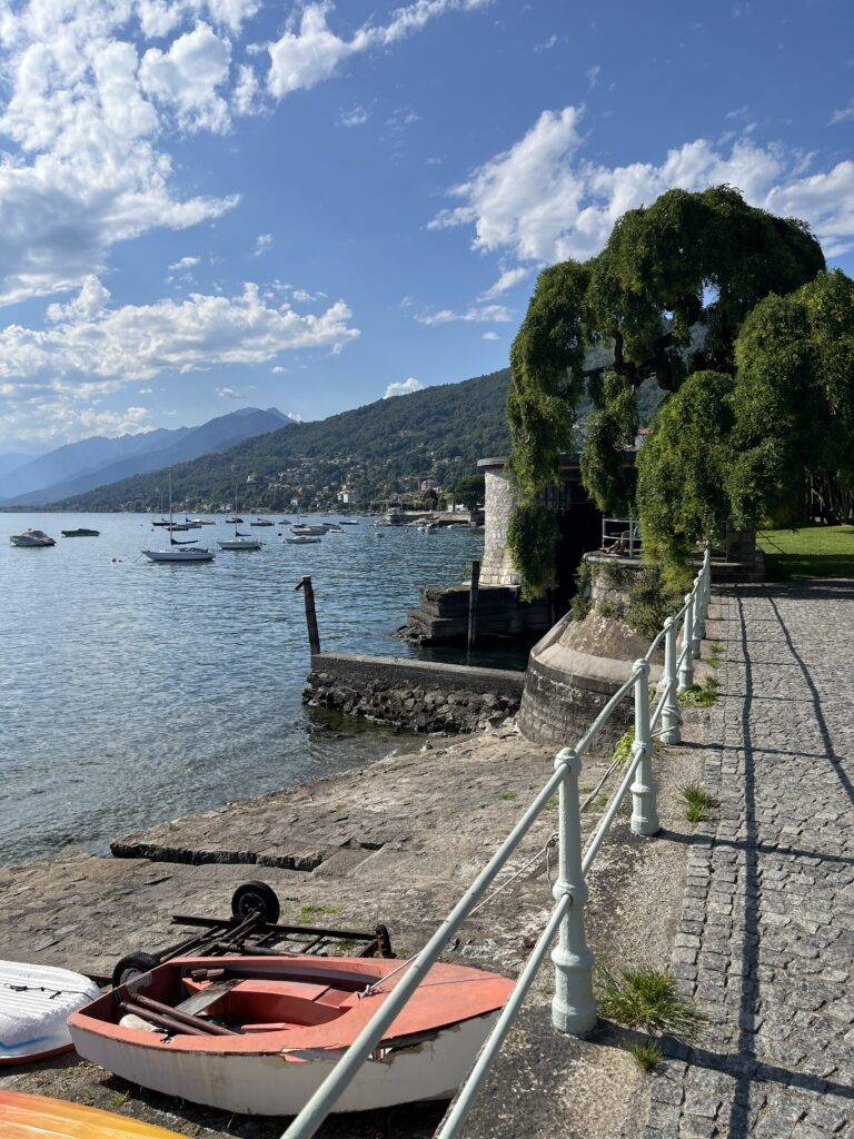 il comune di Verbania sulle sponde del Lago Maggiore - Progetto IdeARG