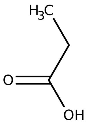 Figura 1 – Molecola del propionato