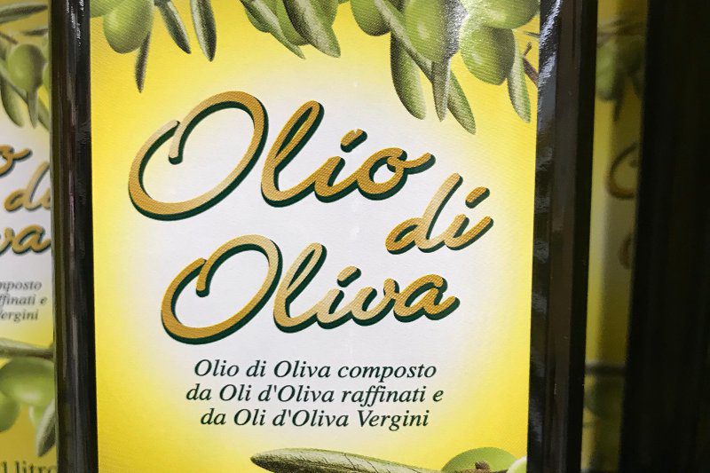 Olio d'Oliva rettificato