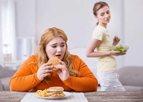 altra causa dei disturbi alimentari: l'obesità e l'imbarazzo