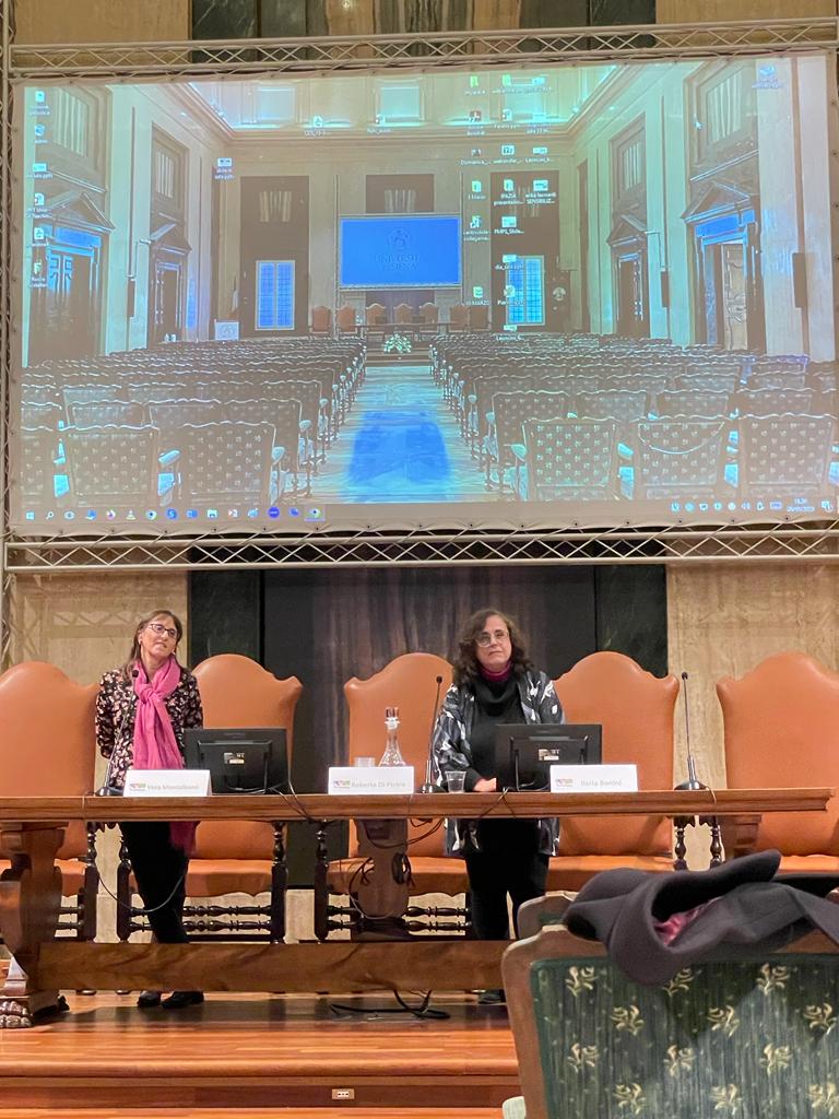 Darwin Day al Rettorato di Siena, intervento di Vera Montalbano e Ilaria Bonini