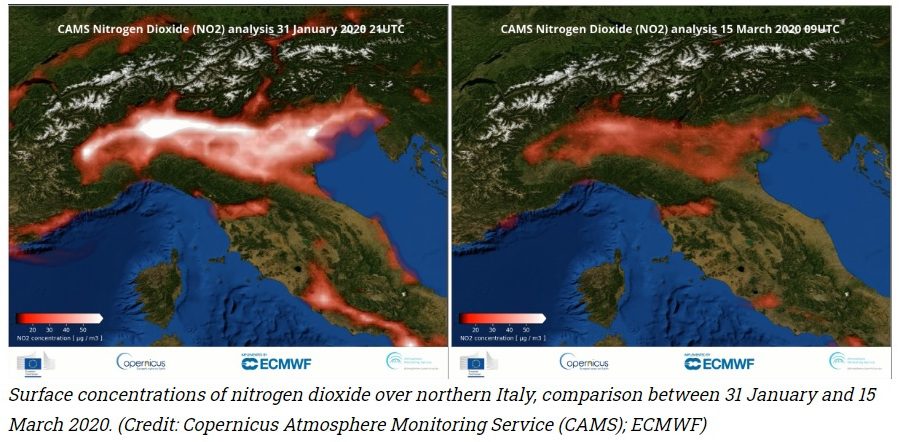 Il poco sole e l'aria inquinata hanno accelerato gli effetti negativi del Covid nel nord Italia. Al sud la situazione è andava diversamente, almeno inizialmente.