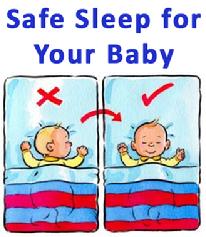 Far dormire il bambino in posizione supina può prevenire la Sindrome della morte in culla
