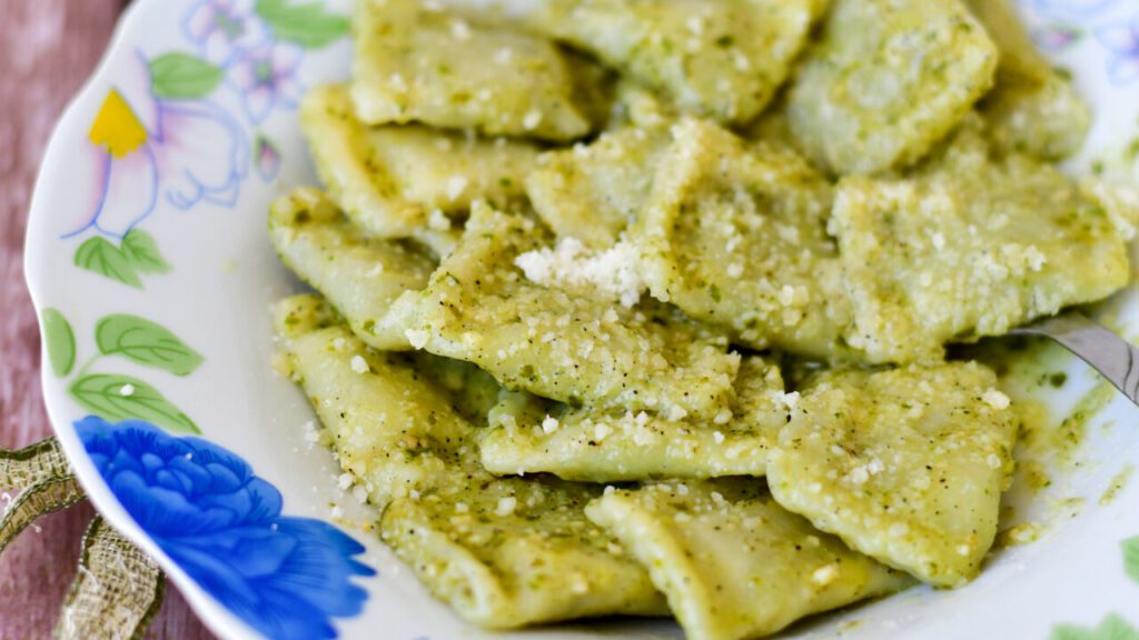 Ravioli Ricotta e spinaci