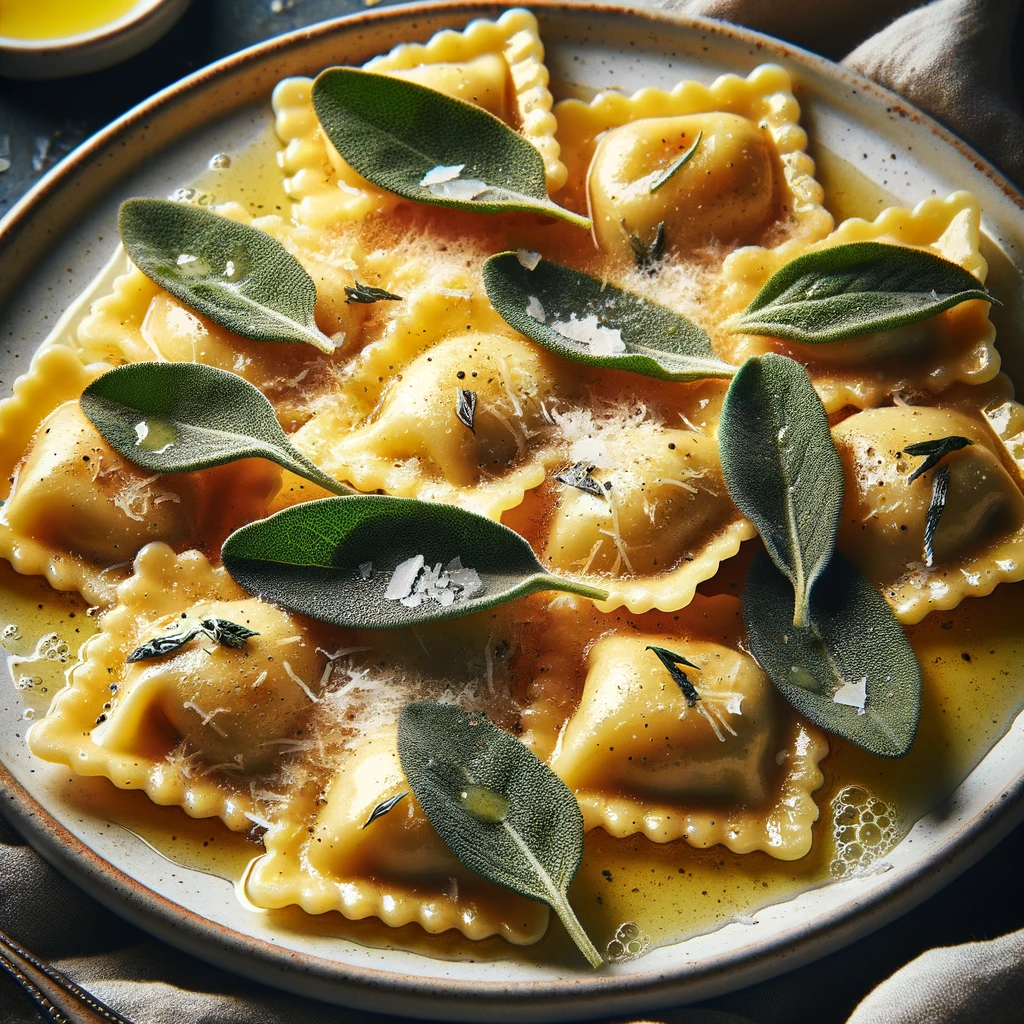 Agnolotti al Burro e Salvia