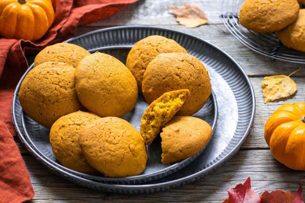 Biscotti Morbidi alla Zucca Chetogenici