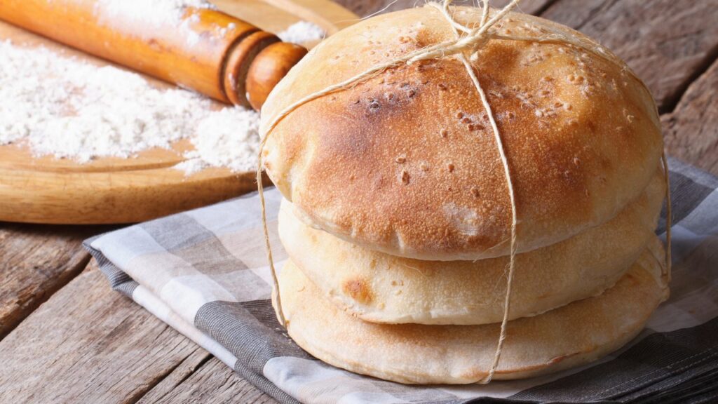 Pane Pita Fatto in Casa