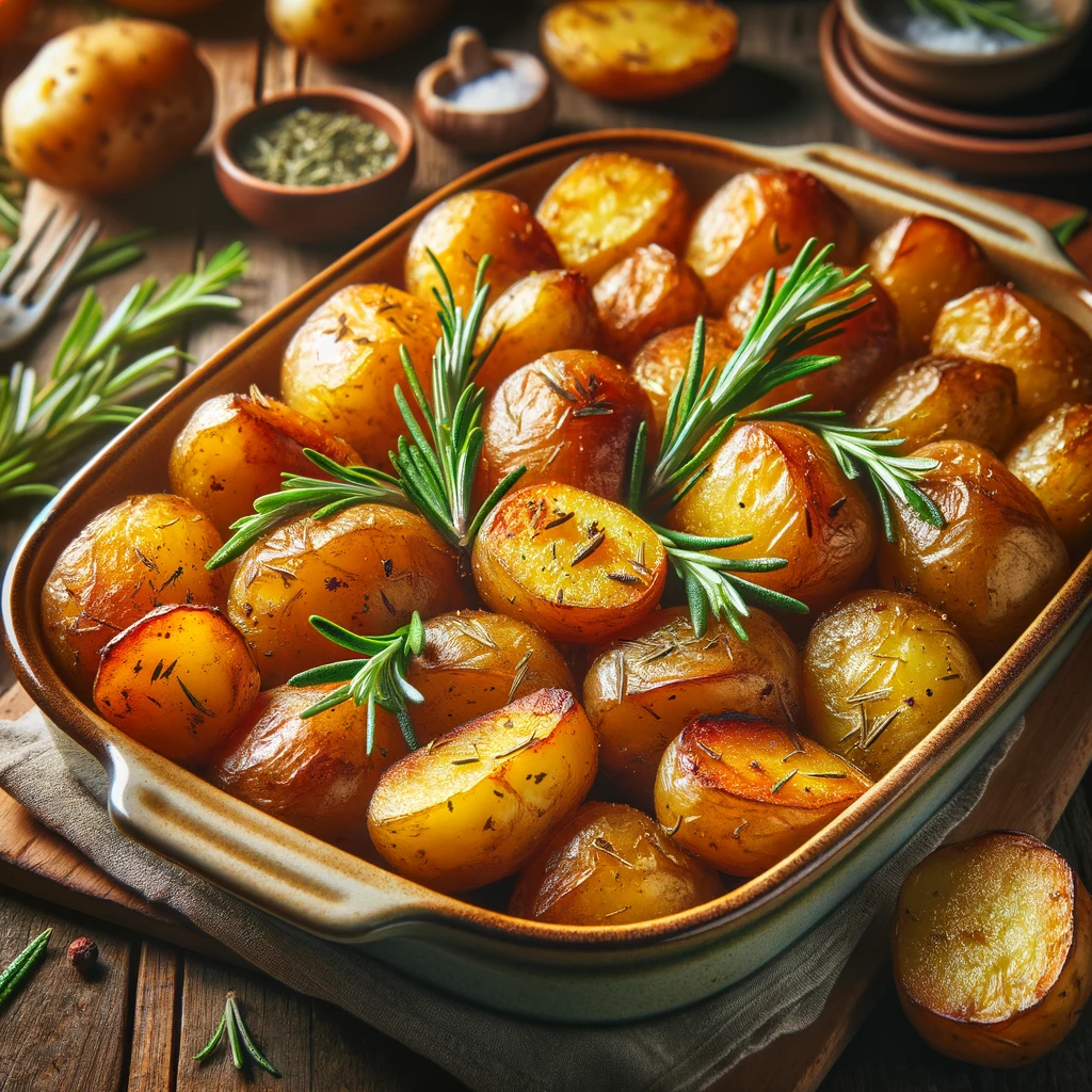 Patate al Forno con Rosmarino