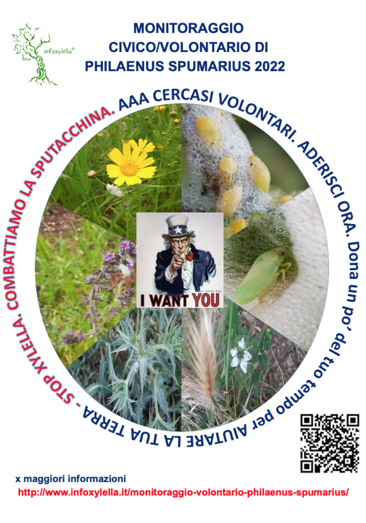 Locandina monitoraggio civico/volontario anno 2022.