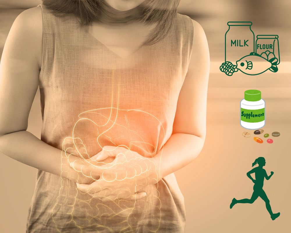 Combattere la sindrome dell'intestino irritabile con dieta, integratori e attività fisica