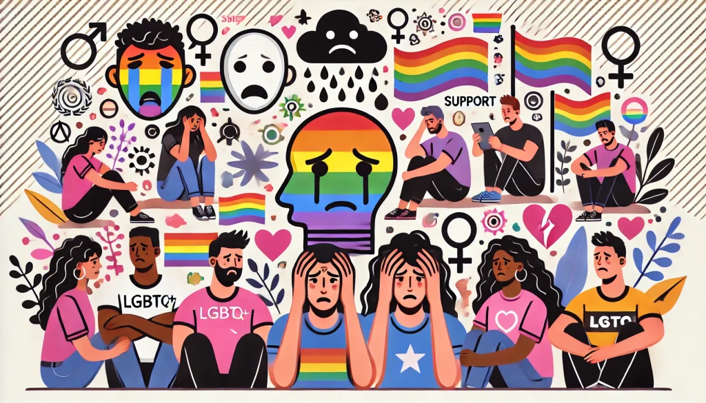 Stress e salute mentale nella comunità LGBTQ+