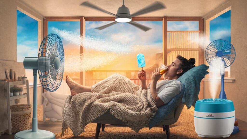 Cosa fare dentro casa con il caldo eccessivo dell'estate?