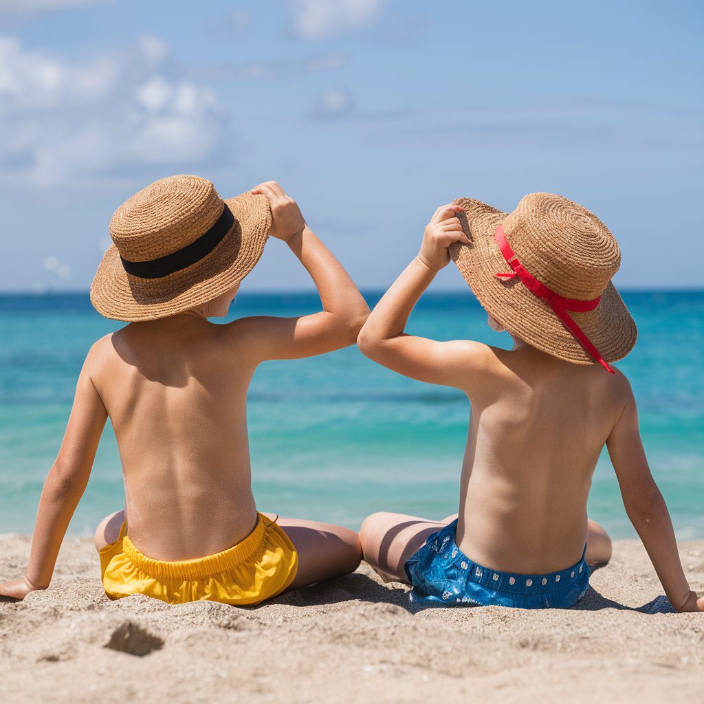 Scottature solari nei bambini