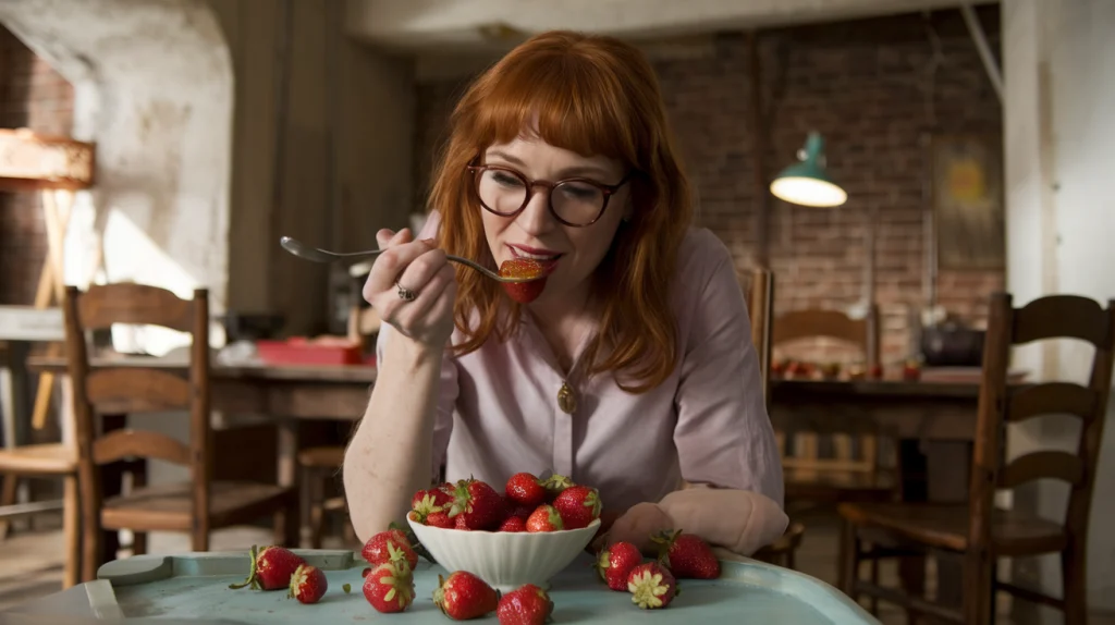 Mangiare fragole ogni giorno