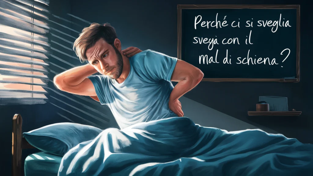 Perché ci si sveglia con il mal di schiena?