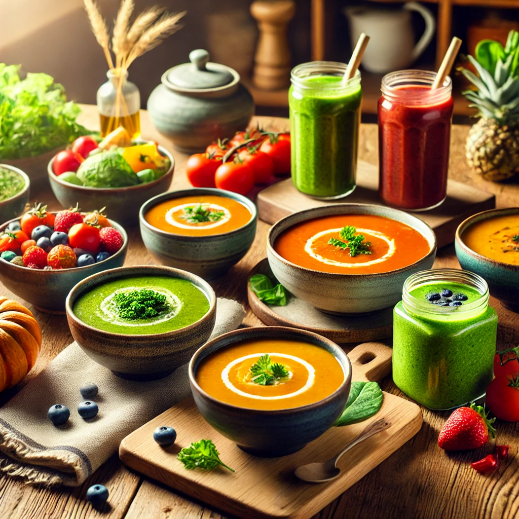 Dieta a base di zuppe e frullati