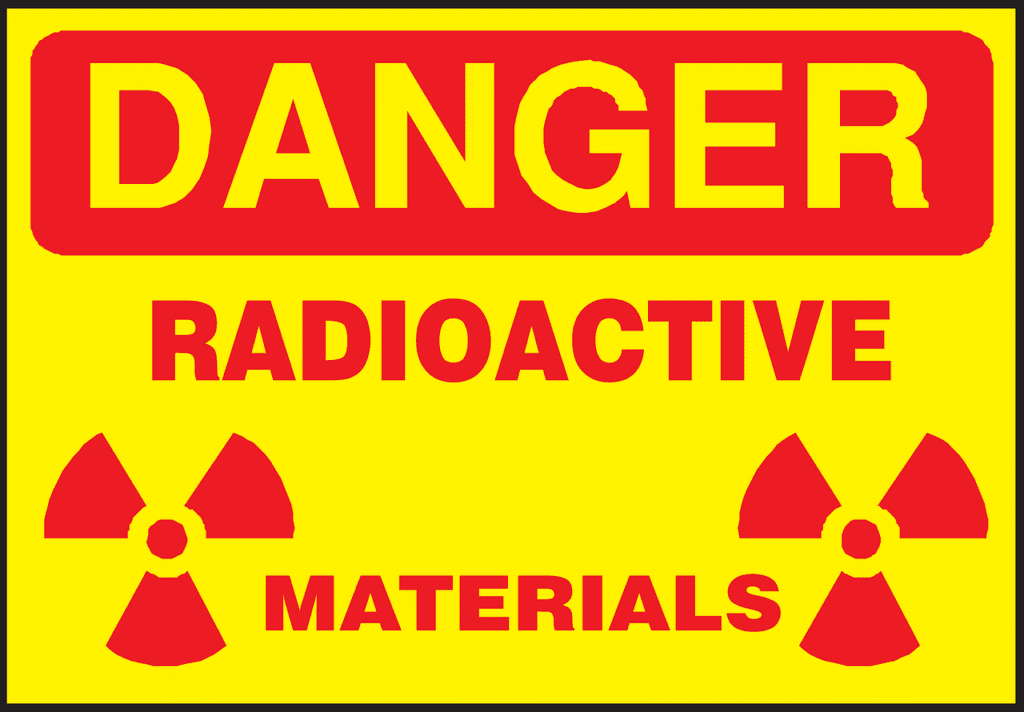 Pericolo radioattività