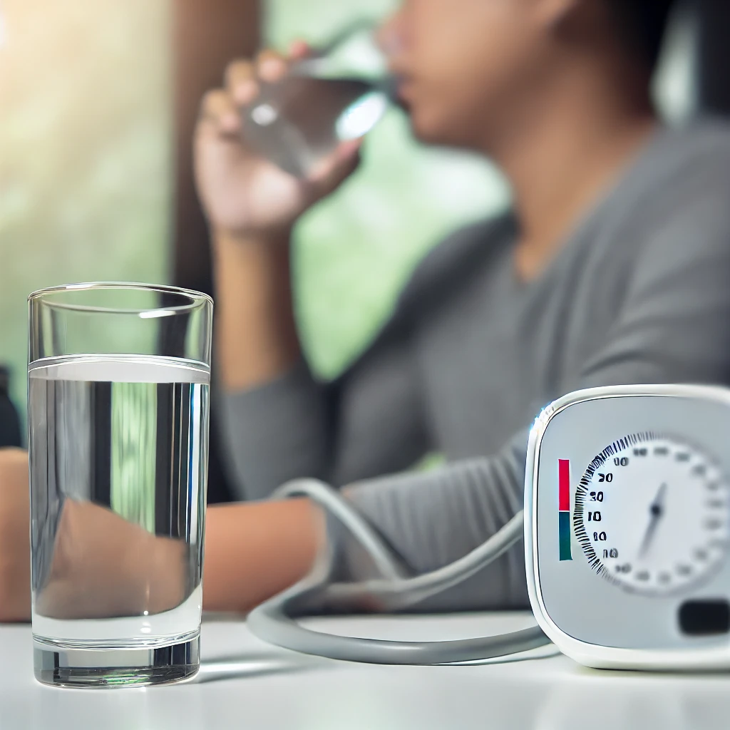 Ipertensione e Bere Acqua