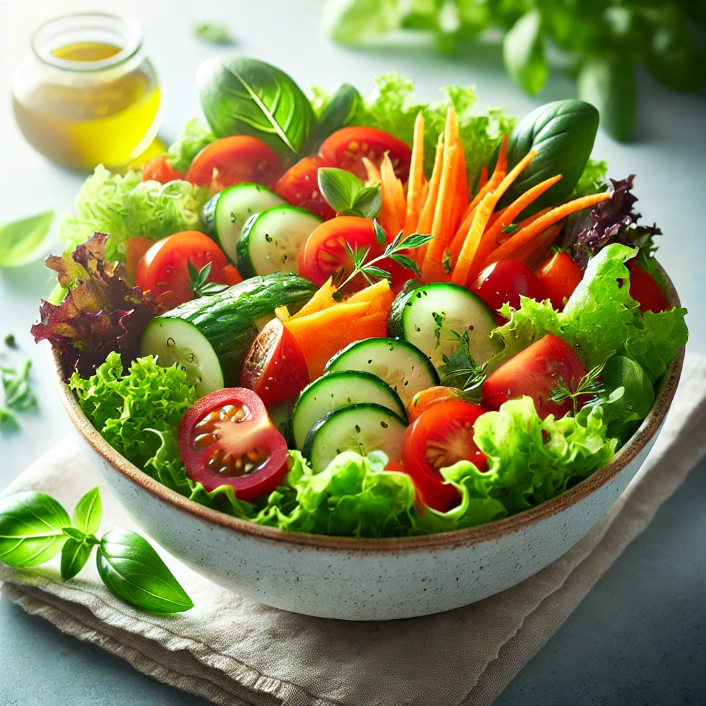 Mangiare insalata per depurarsi