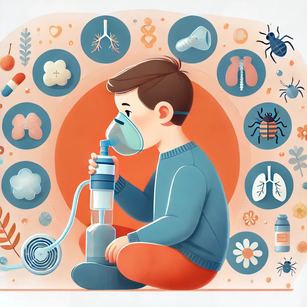 Asma infantile: sintomi, cause e gestione