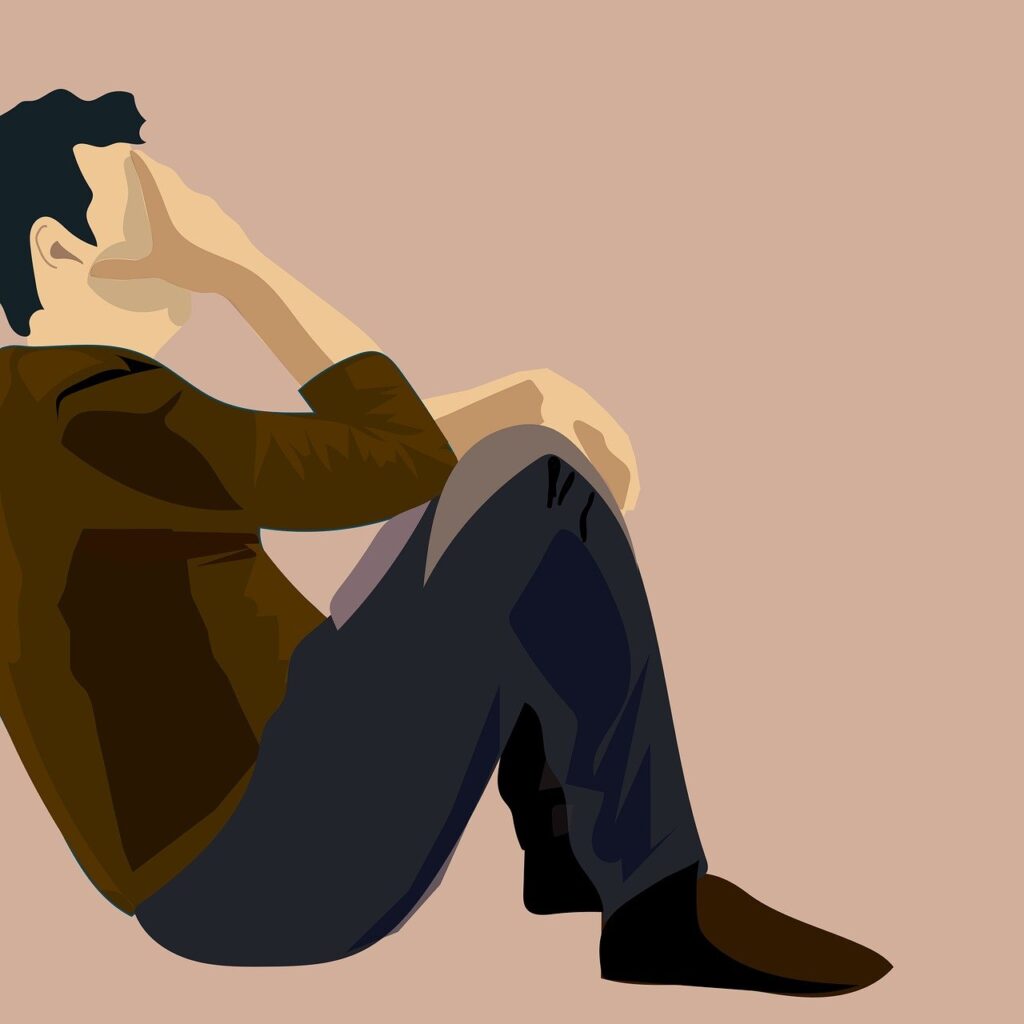 Depressione forte: quando il buio diventa insostenibile