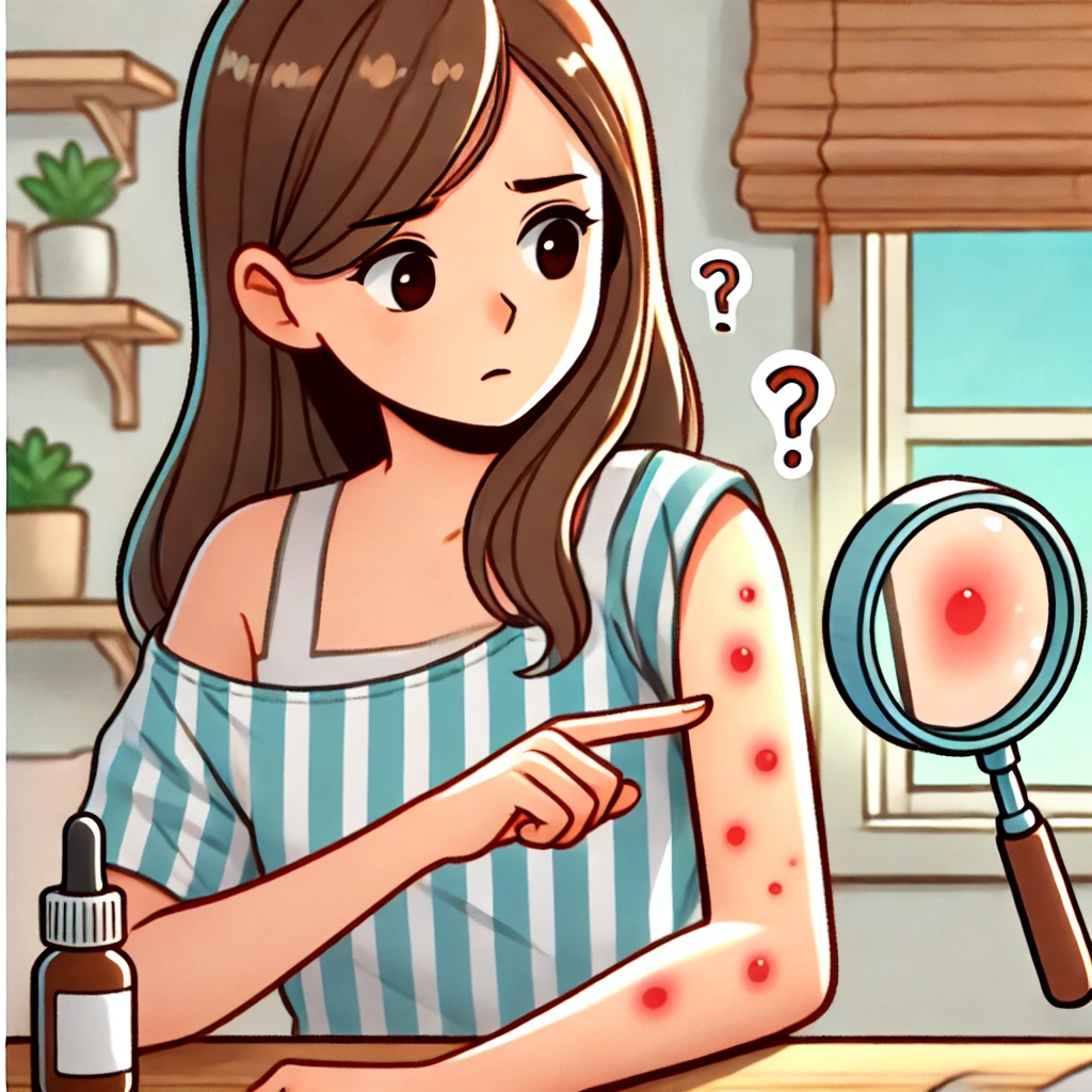 Macchie della pelle rossastre: cause e diagnosi