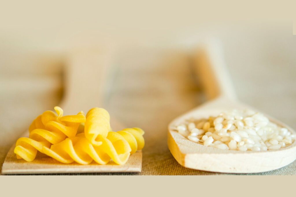 Quante volte a settimana mangiare pasta o riso?