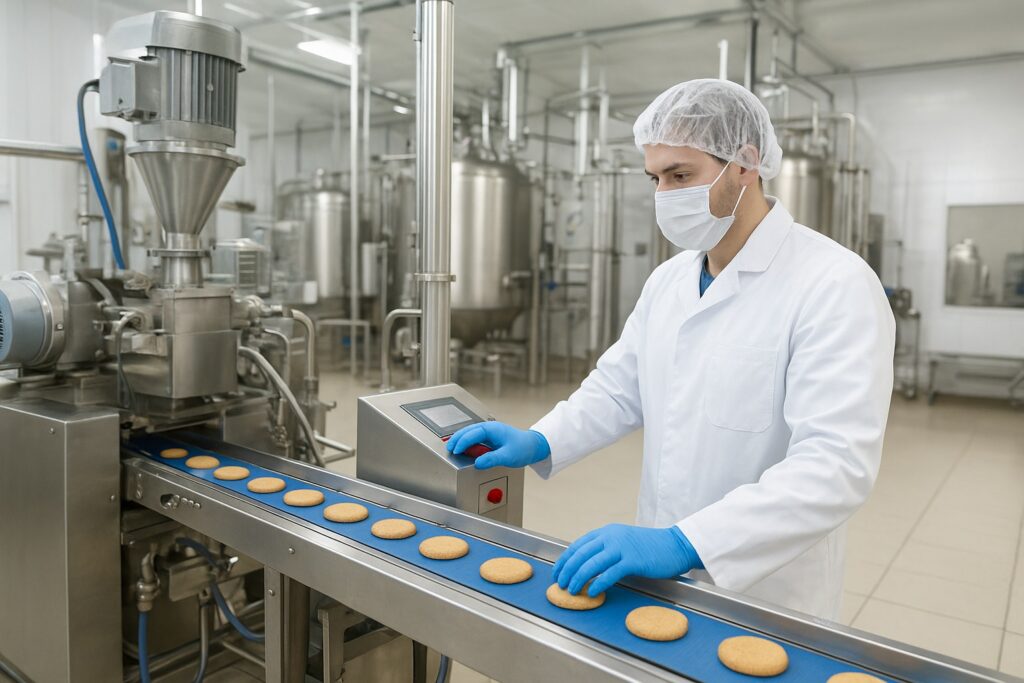 Laboratorio e impianto industriale: controllo qualità e processi produttivi.