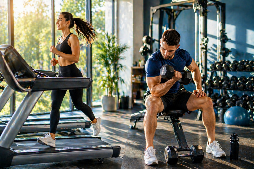 Cardio e pesi per dimagrire