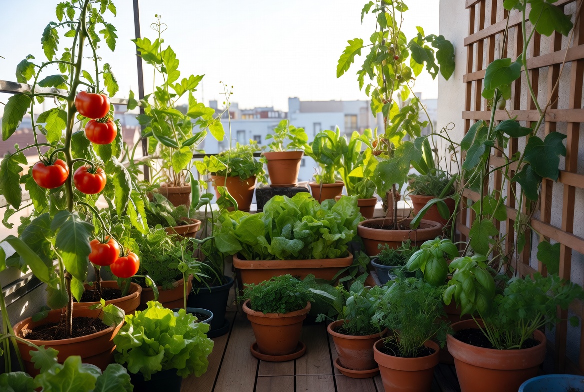 Come ho trasformato il mio balcone in un mini orto urbano