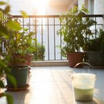 il trucco naturale per la pulizia di terrazzi e balconi
