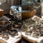 Come pulire e lucidare i gioielli in argento anneriti con un metodo casalingo a costo zero
