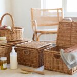 Come pulire i cesti di vimini e i mobili in rattan senza rischiare di seccare o spaccare le fibre naturali