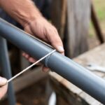 Il trucco dello spago per tagliare un tubo di plastica in modo perfettamente dritto