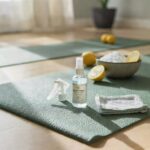 Tappetino per lo yoga appiccicoso? Come pulirlo e igienizzarlo dopo ogni allenamento