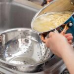 come riutilizzare vecchi scolapasta