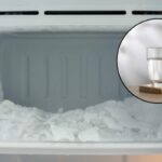 il trucco della moneta e del bicchiere d'acqua nel congelatore