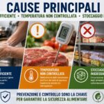 Cause principali delle contaminazioni alimentari