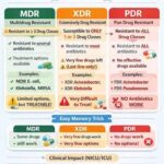 Batteri multiresistenti: come vengono classificati XDR, MDR e PDR