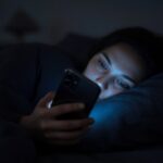 Cecità temporanea da cellulare