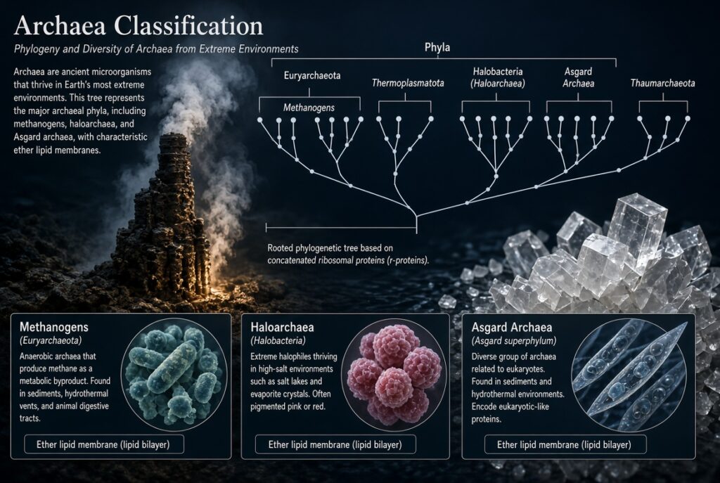 Classificazione degli Archaea
