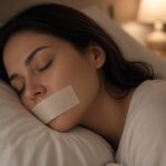 Taping della bocca per il sonno