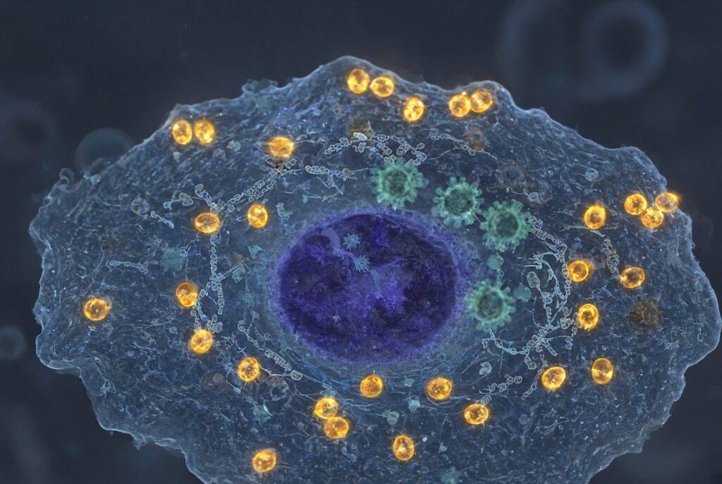 Virus oncogeni autofagia selettiva e crescita tumorale
